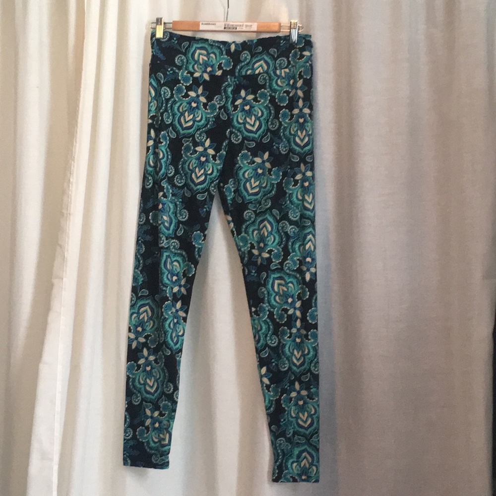Blue LuLaRoe Leggings